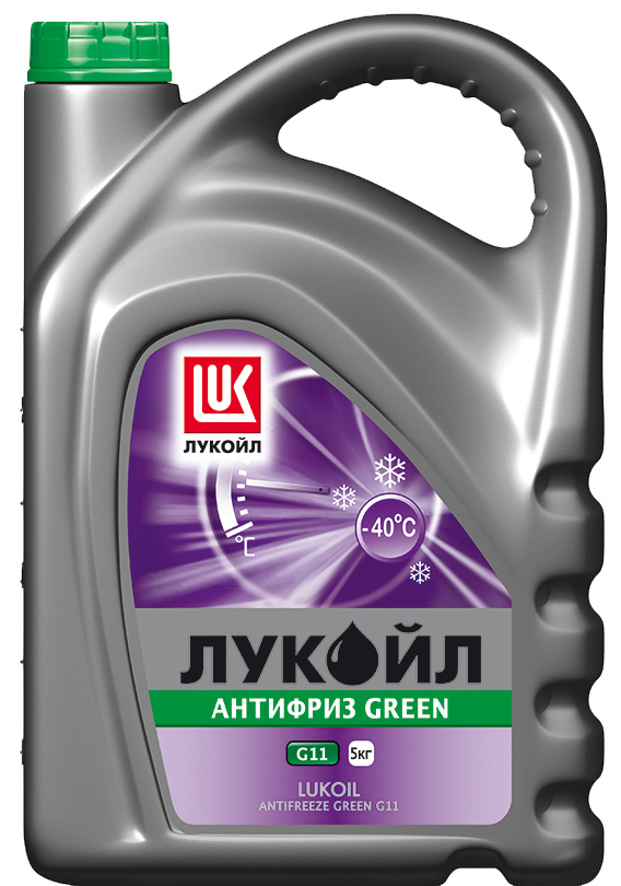 Антифриз зелёный G11 GREEN Лукойл Антифризы купить в Хабаровске. Интернет-магазин KLV-market  8 924 4114 177