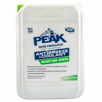 Антифриз зелёный Ready Use PEAK Антифризы купить в Хабаровске. Интернет-магазин KLV-market  8 924 4114 177